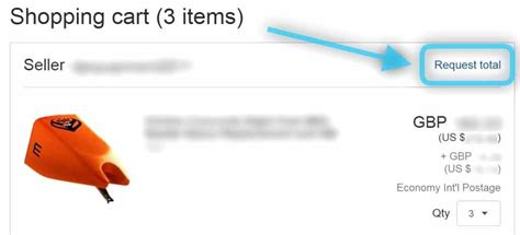 request total from seller